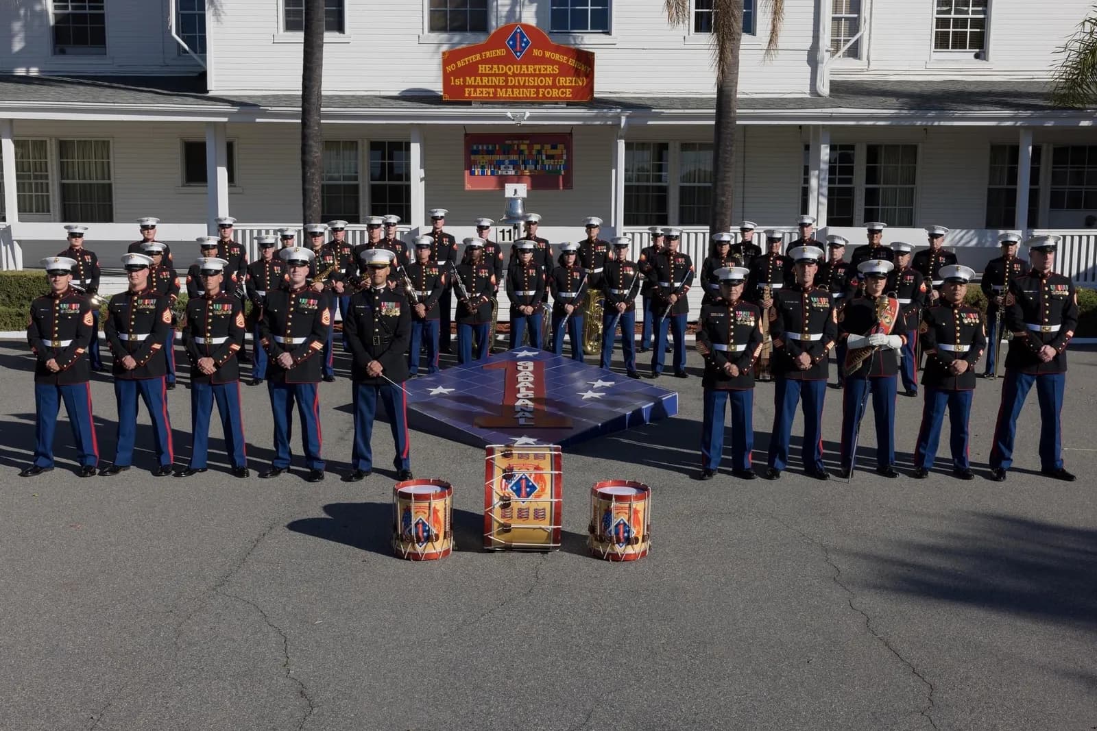 1st Marine Div Concert Band@ butterfield amphitheatre