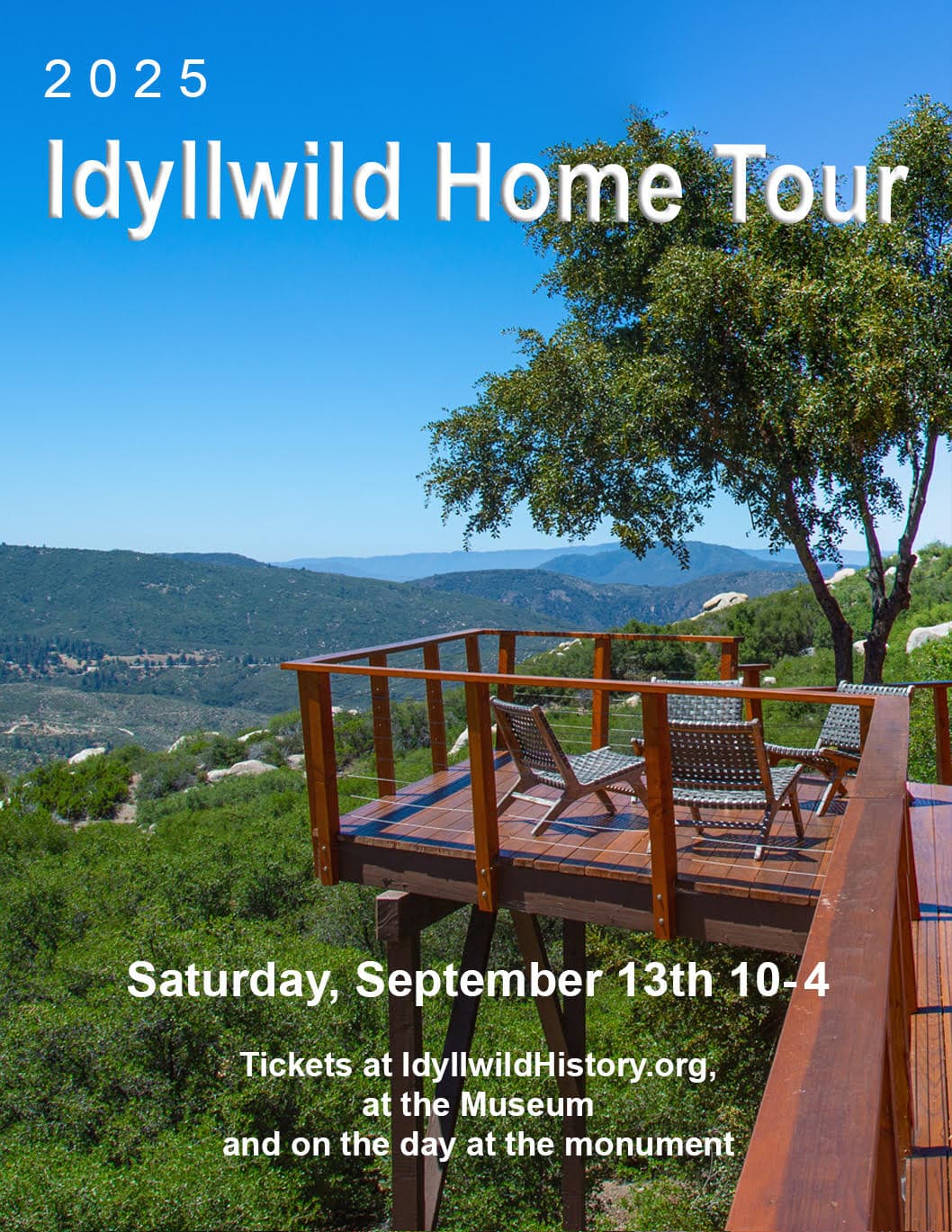Home tour@ Idyllwild historical society