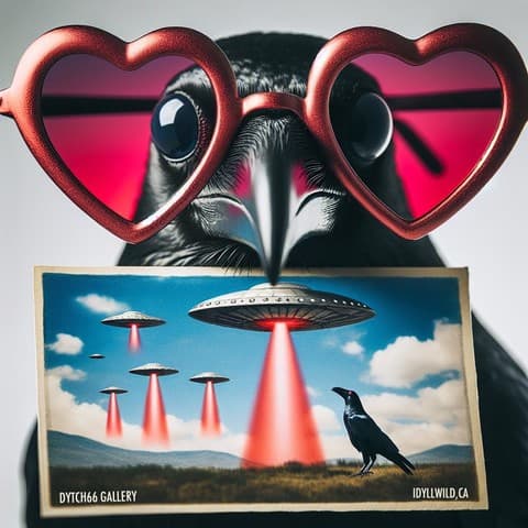 Dytch66 Art Gallery Unveils "Flight of the Raven" Exhibition – Join Us for an Unforgettable Evening!