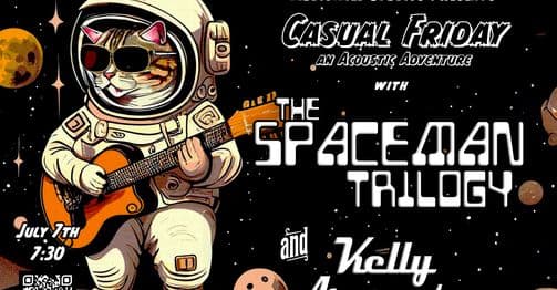 Casual Friday with The Spaceman Trilogy and Kelly Armantage@ Audiowild Studios