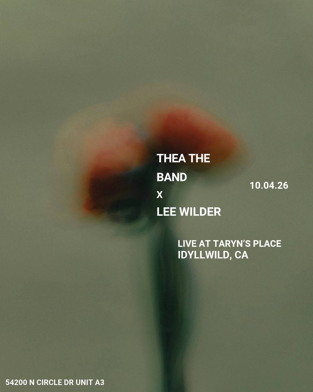 thea the band and lee wilder@ taryn’s place