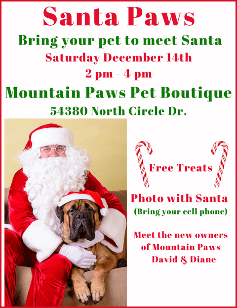 Santa at Mountain Paws