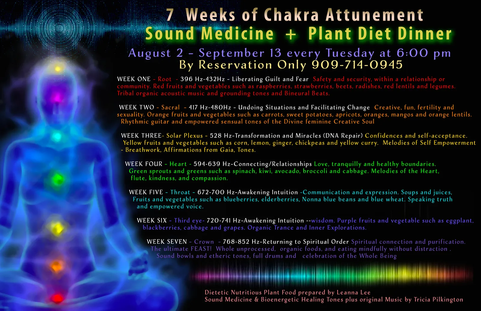 Chakra Attunement Dinner#6@Gazebo