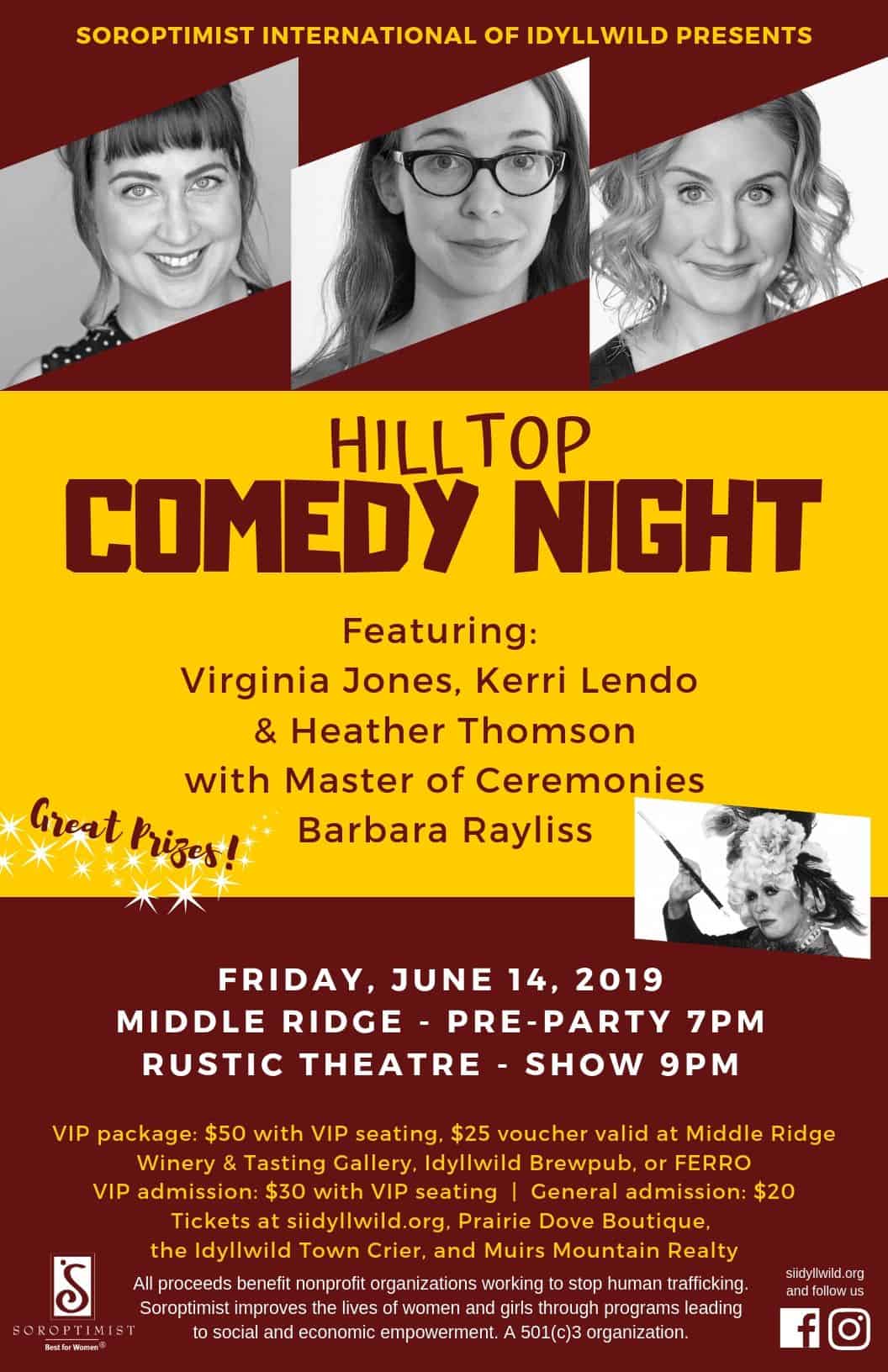 Hilltop Comedy Night