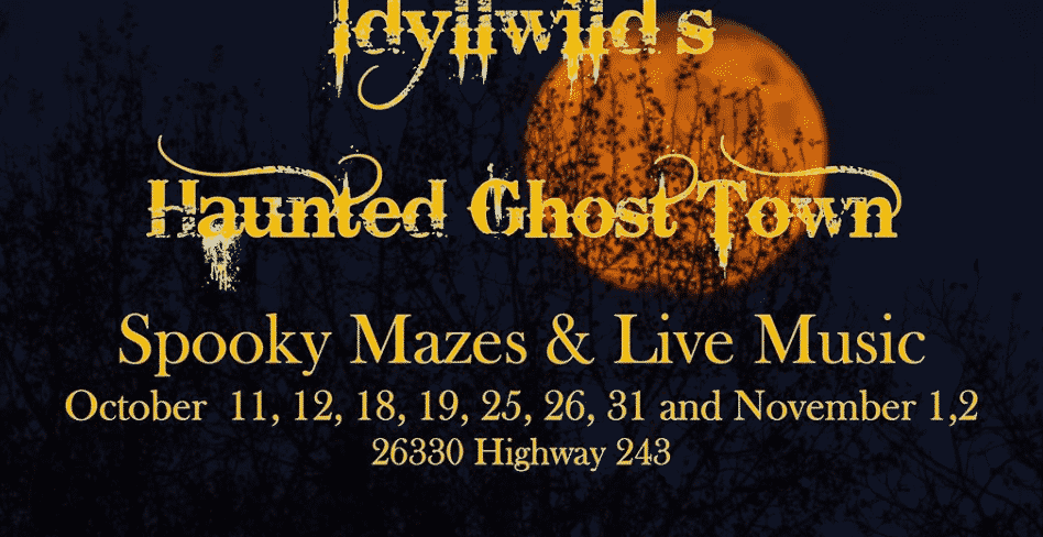 Live Music at Idyllwild Haunted Ghost Town Help Center 26330 Highway 243