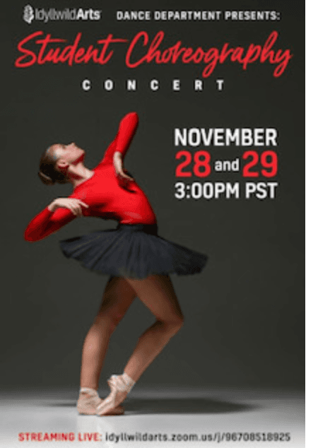 Student Choreography Concert presented by Idyllwild Arts (Copy)
