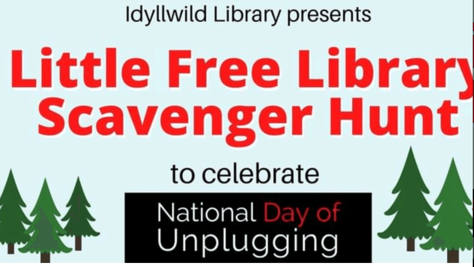 Little Free Library Scavenger Hunt