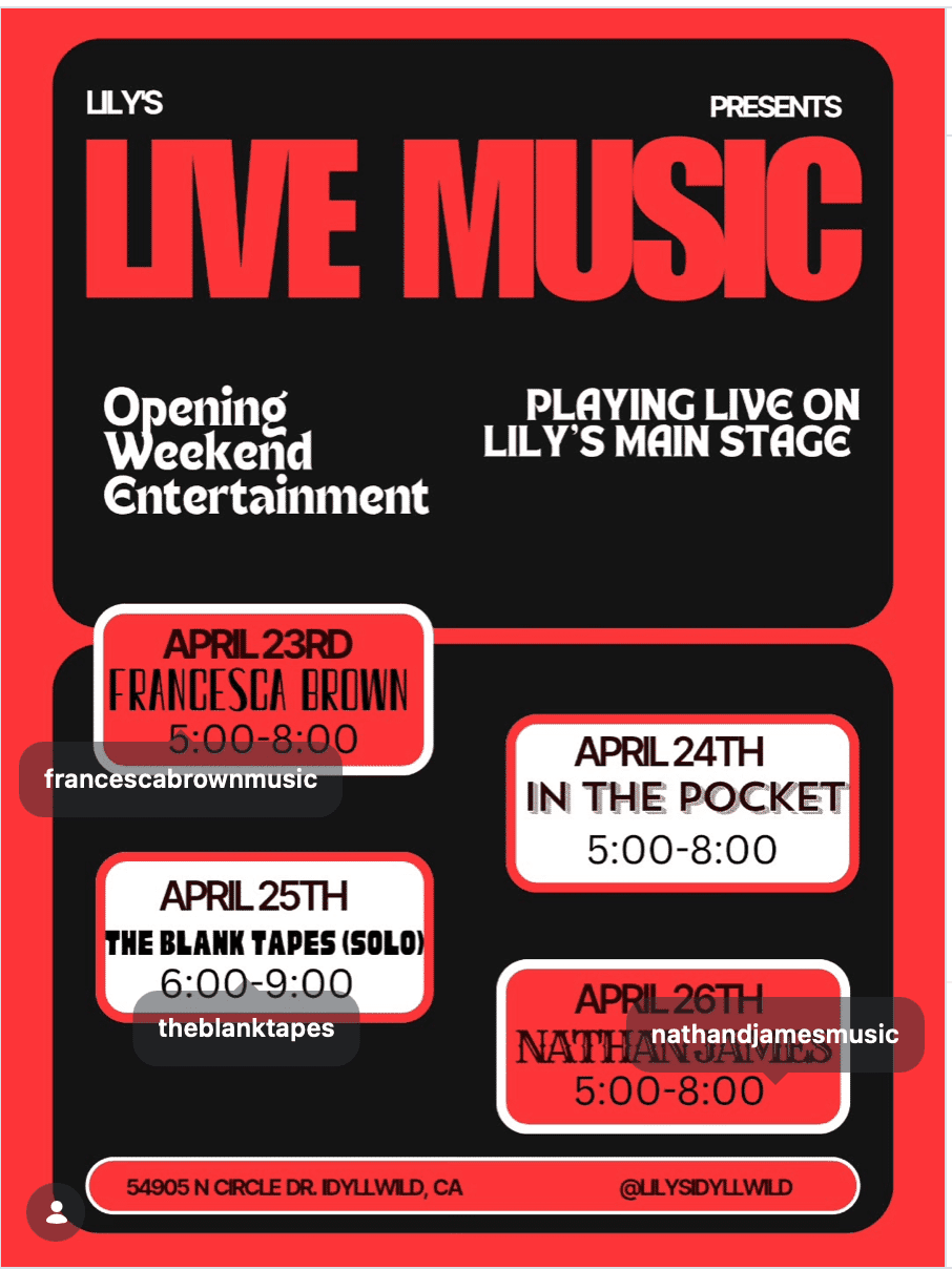 Lily's grand opening@ the old Idyology restaurant