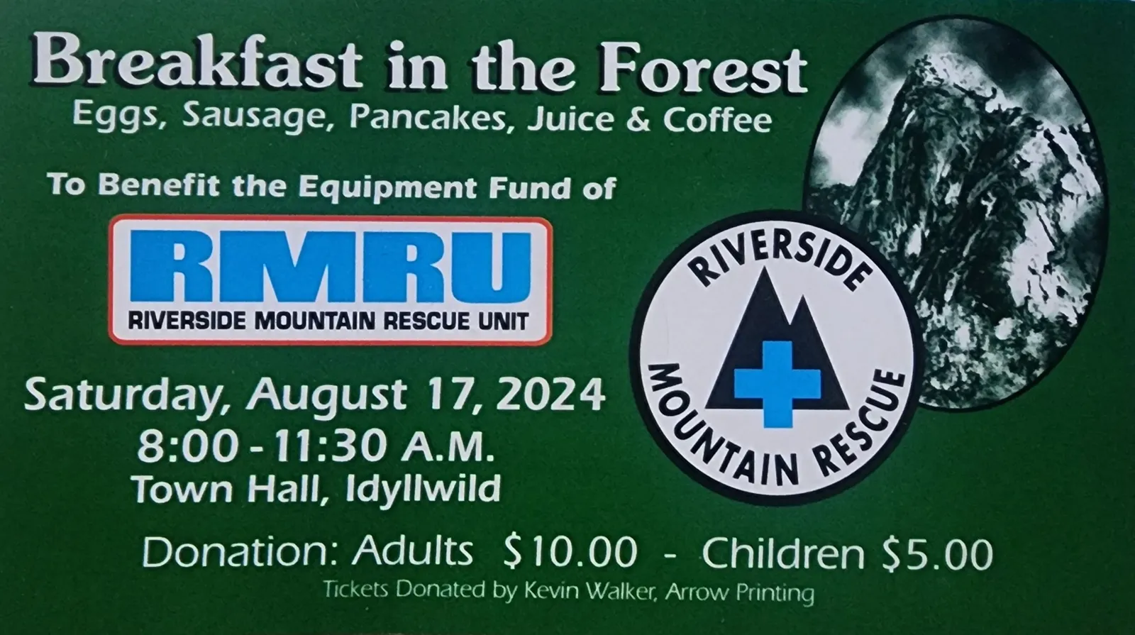 breakfast in the forest@ town hall