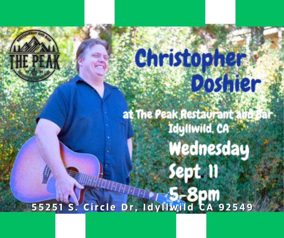 Christopher Doshier@ the peak restaurant