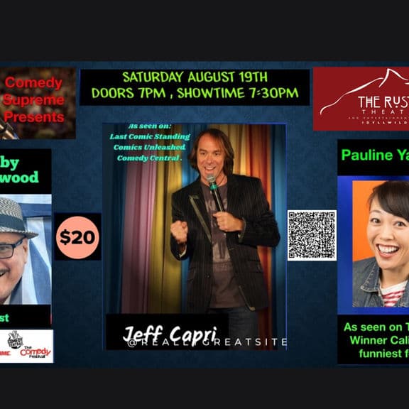 Comedy Supreme Presents @ Rustic theatre
