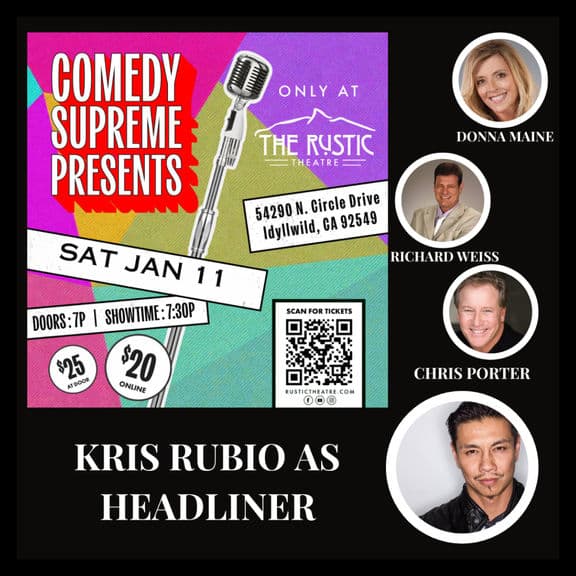 COMEDY SUPREME@ rustic theatre