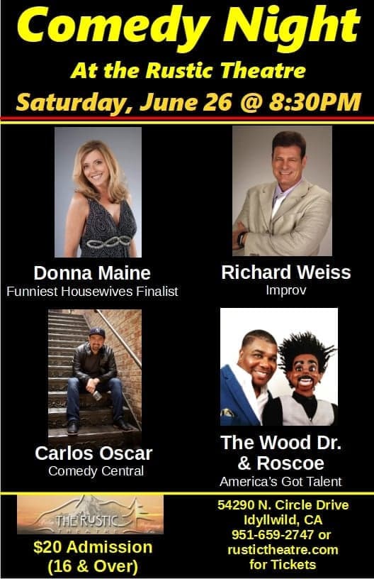 ComedyNight@Rustic