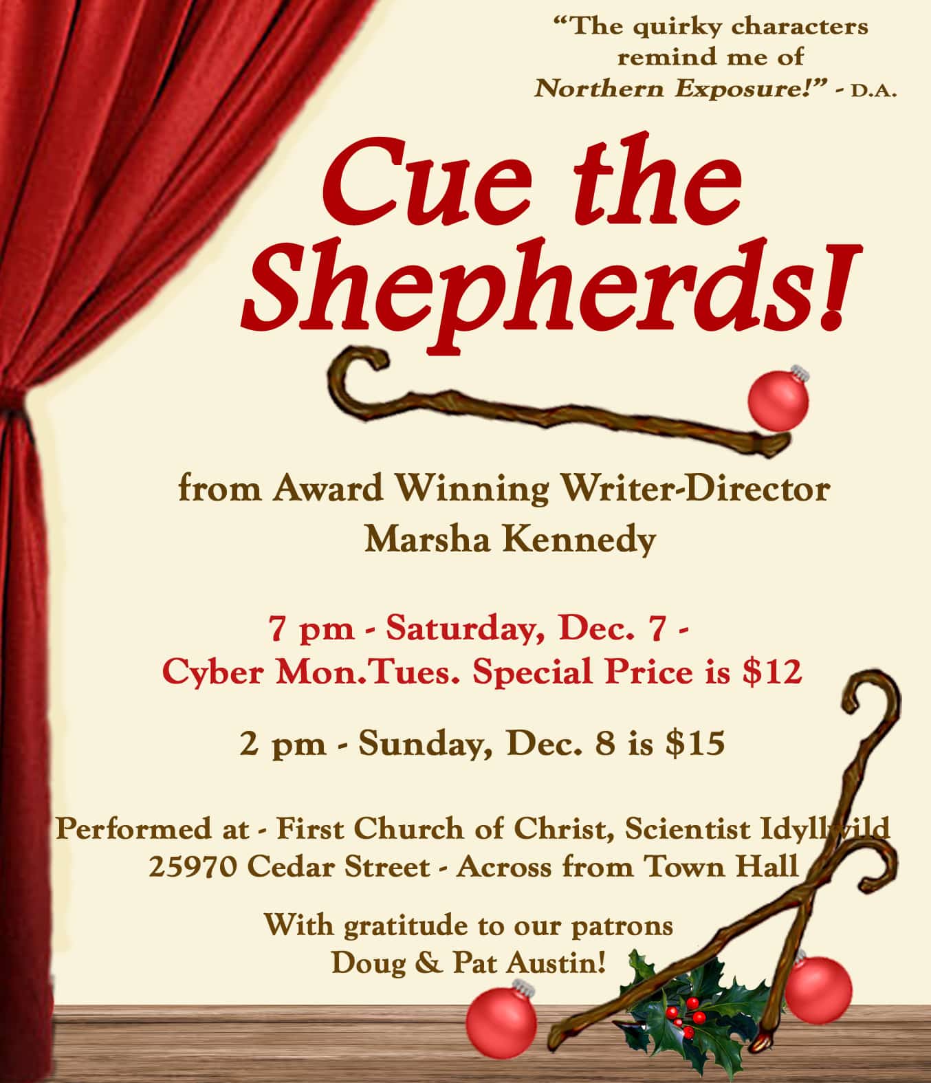 Cue The Shepherds