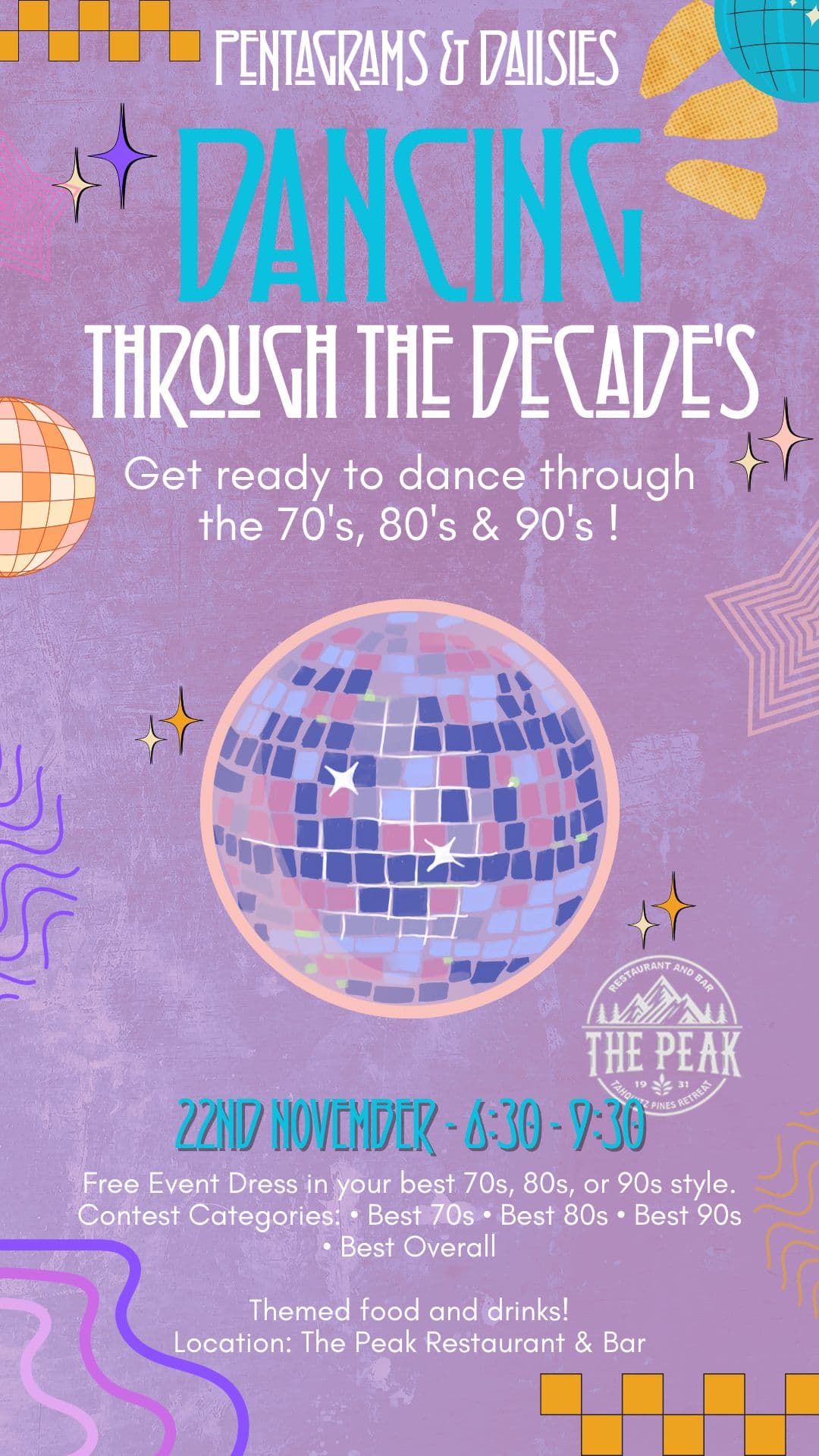 dancing through the decades@ the peak restaurant