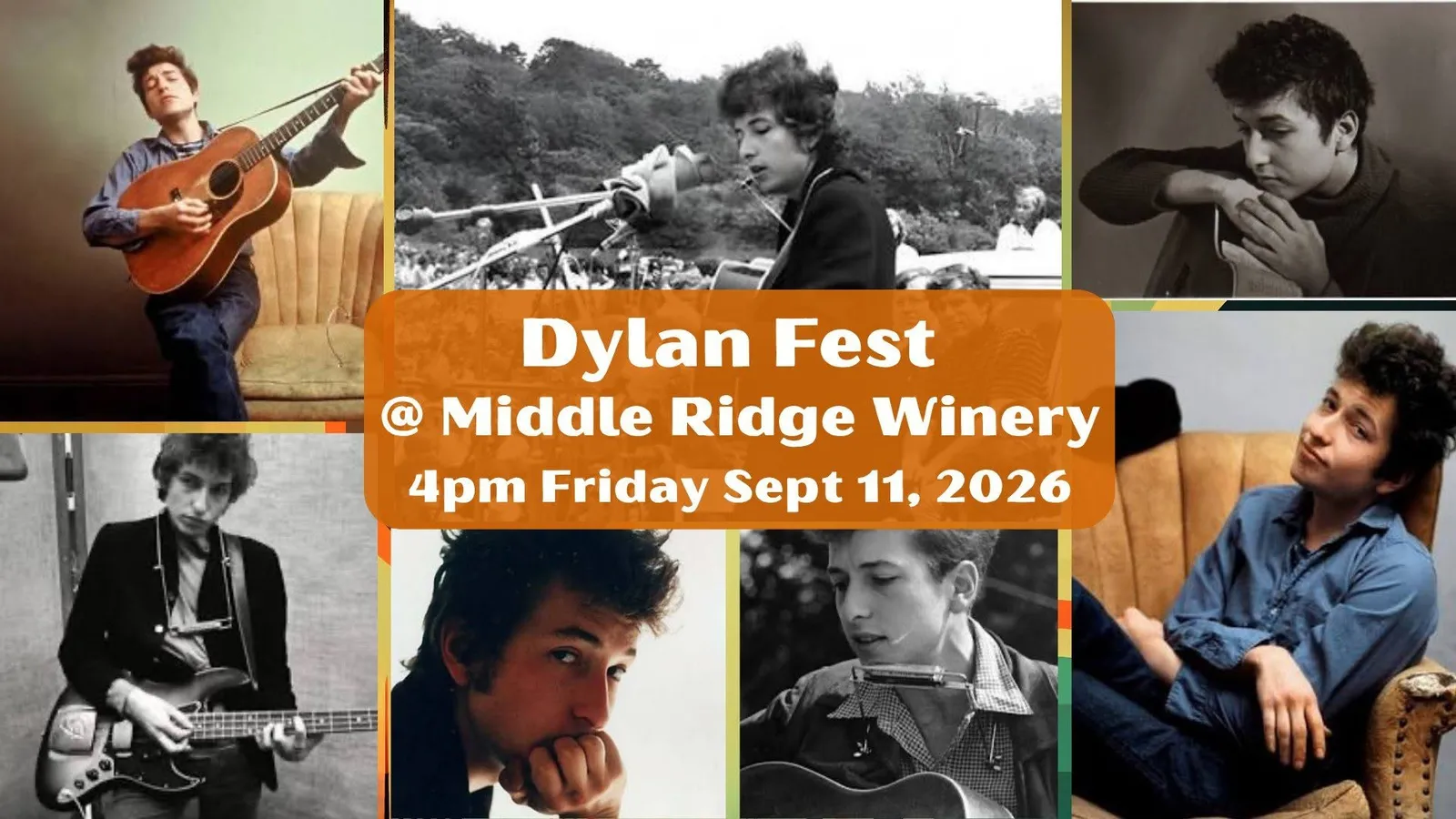 Bob Dylan Tribute | Dylan Fest@ middleridge winery