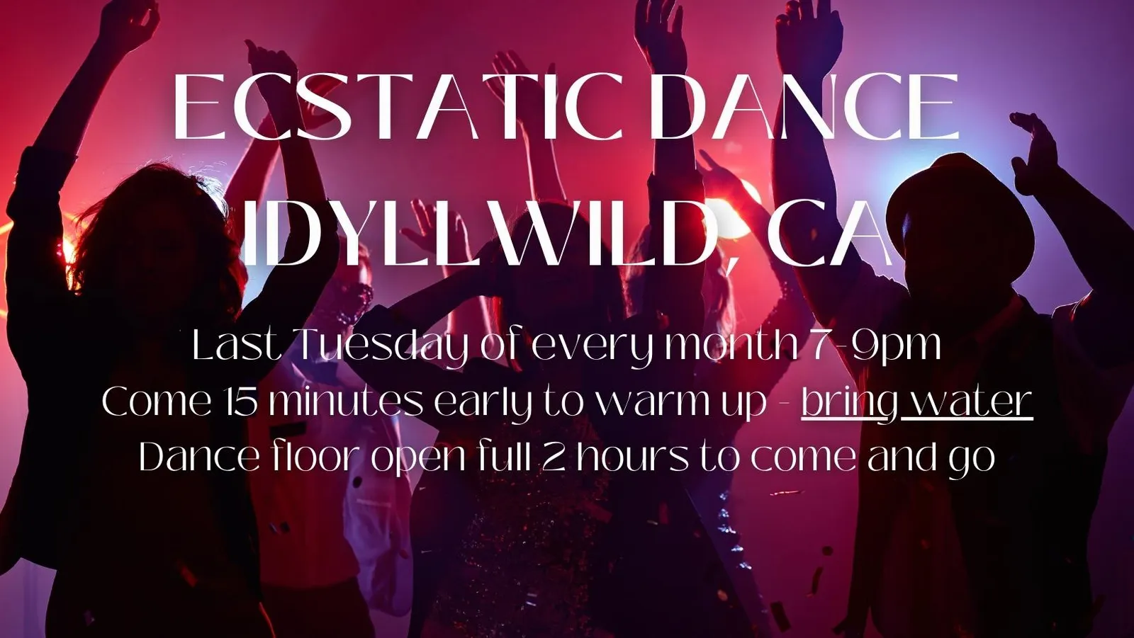 November Ecstatic Dance@TownHall
