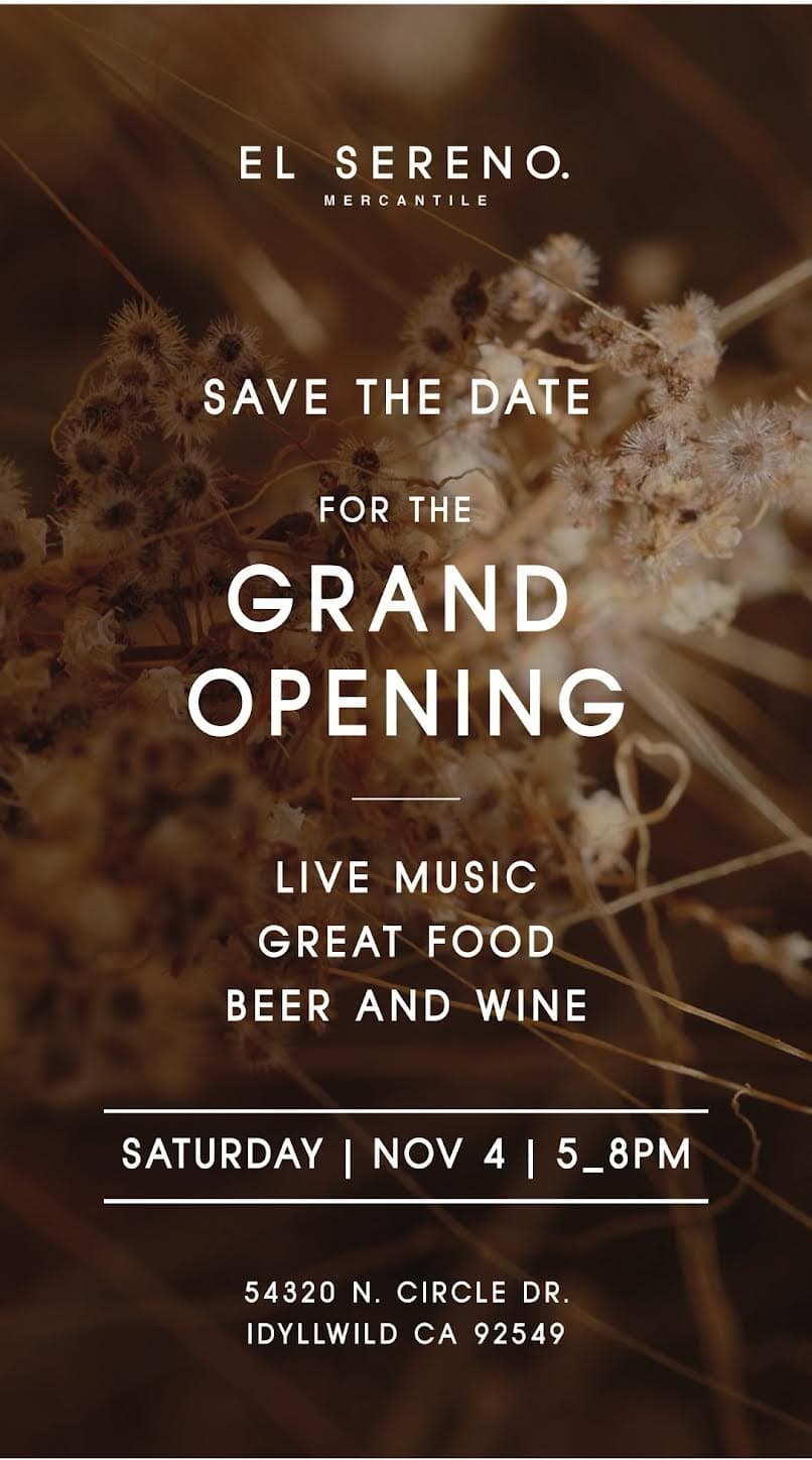 el sereno grand opening@ El Sereno