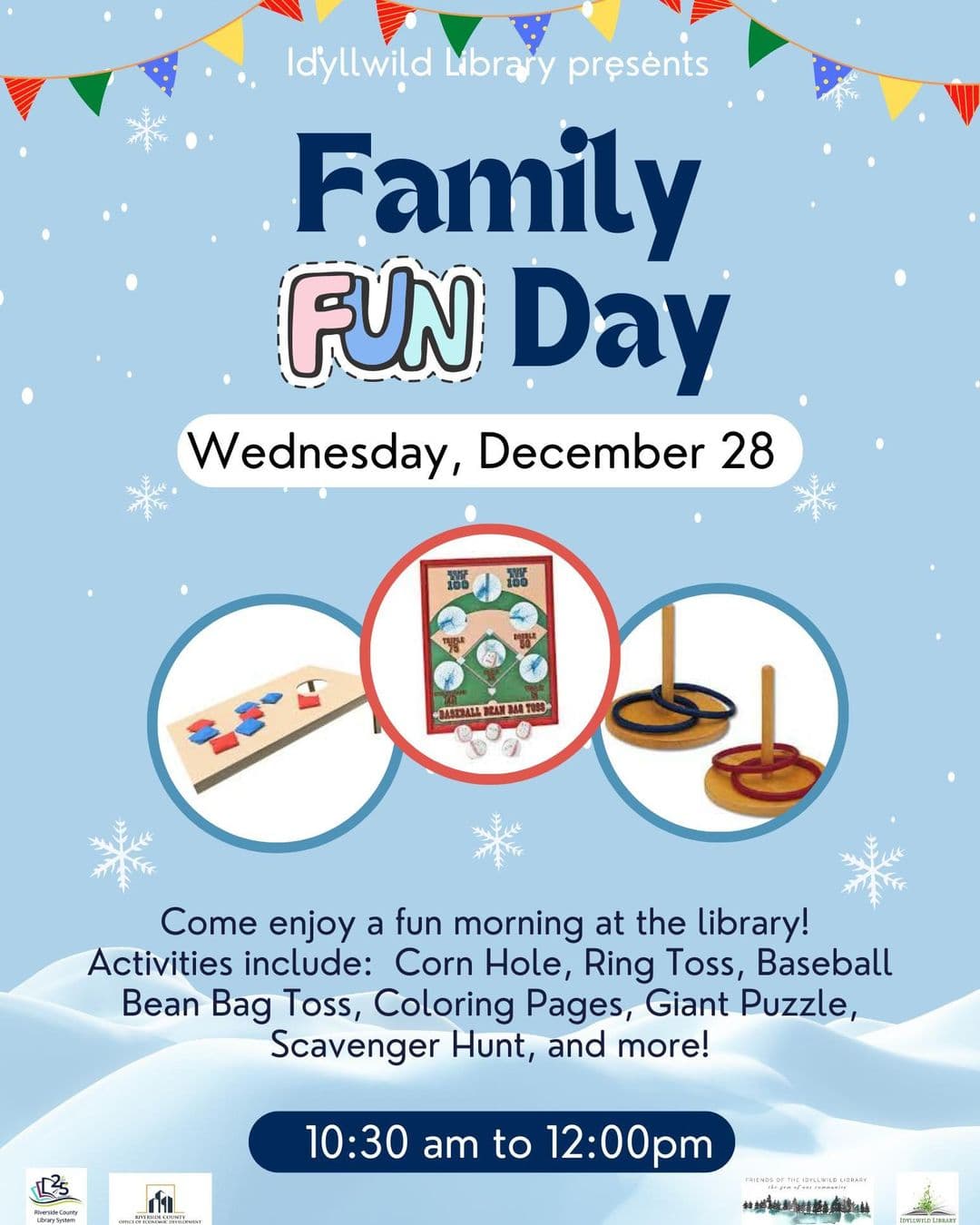 Family Fun Day!@Idyllwild Library(Community Room)