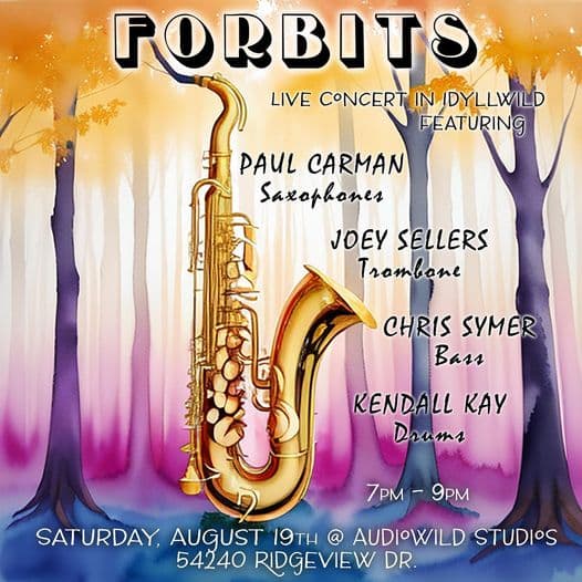 Forbits live concert@ Audiowild Studios