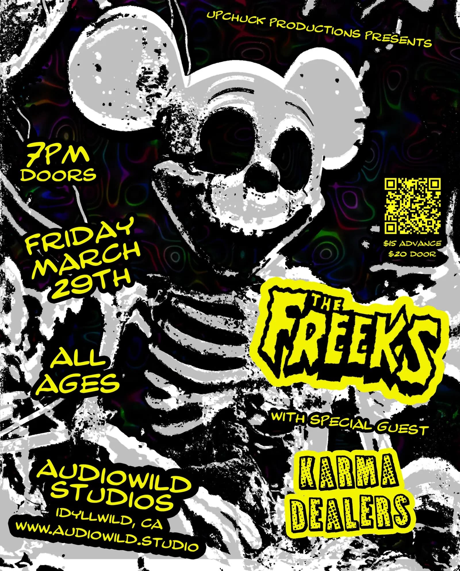freeky friday w/ The Freeks and karma dealers@ audiowild studios