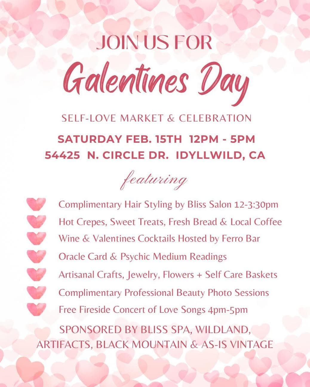 galentines day@ bliss hair salon in (oakwood village