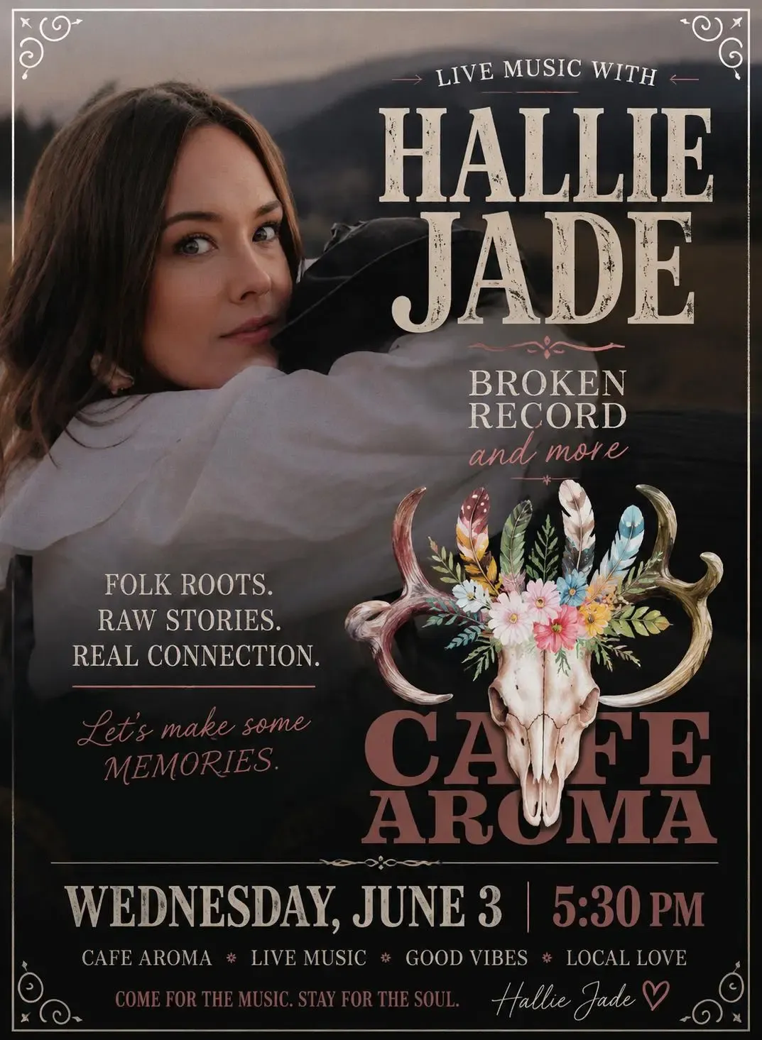 Hallie Jade@ cafe aroma