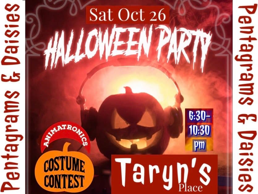 halloween party@ taryn's place