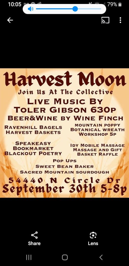 Harvest moon@ the collective