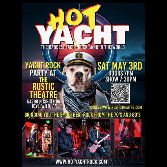 HOT YACHT ROCK concert!@ rustic theatre