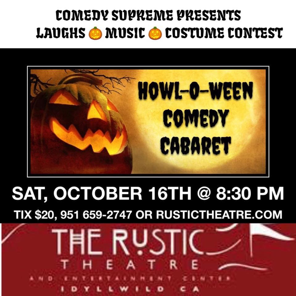 Howl-o-ween Comedy Cabaret@Rustic