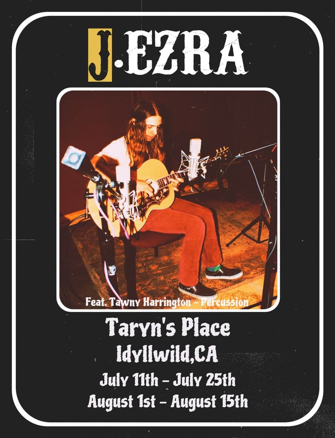 J* Ezra@ taryn's place