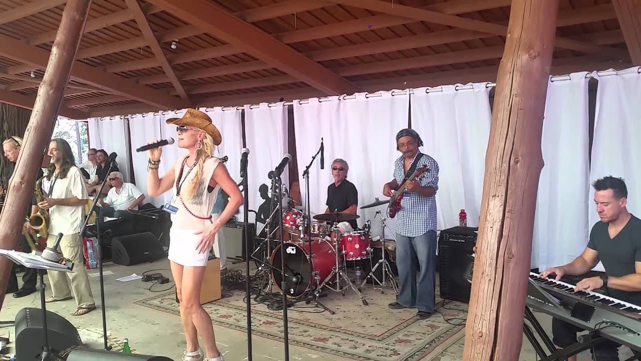 jazz in the pines opening night w Ruby and the red hots @ harvey house