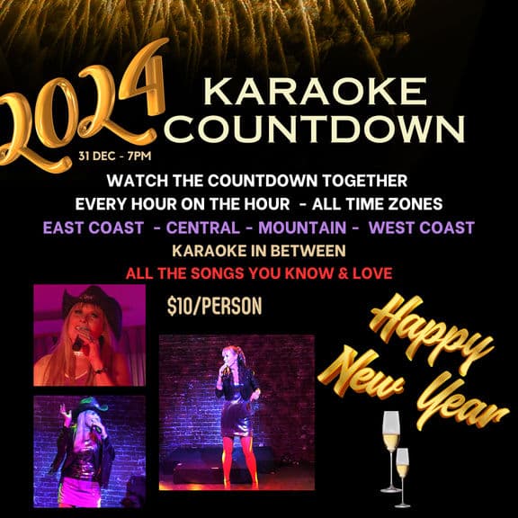 KARAOKE COUNTDOWN@ rustic theatre