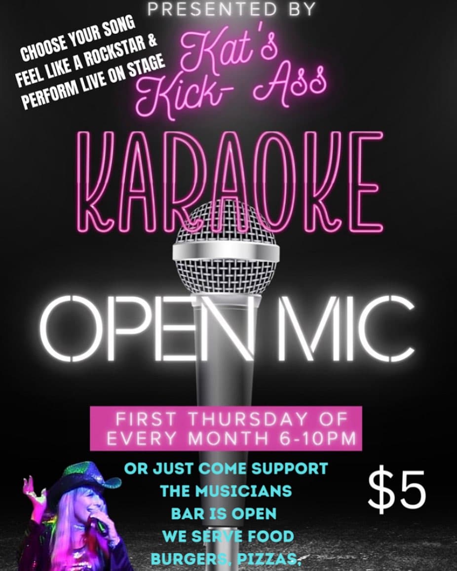 Kat's kick ass karaoke@ rustic theatre