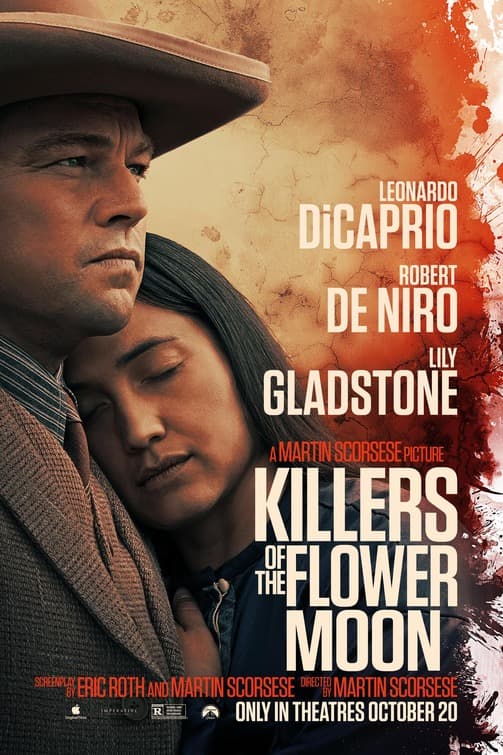 MOVIE: KILLERS OF THE FLOWER MOON@ Rustic theatre