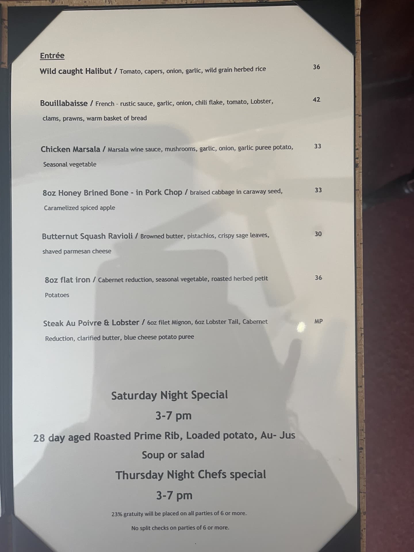 LEANNA'S IDYLL AWHILE BISTRO NEW DINNER MENU WITH THE EXPANSION OF her NEW KITCHEN !