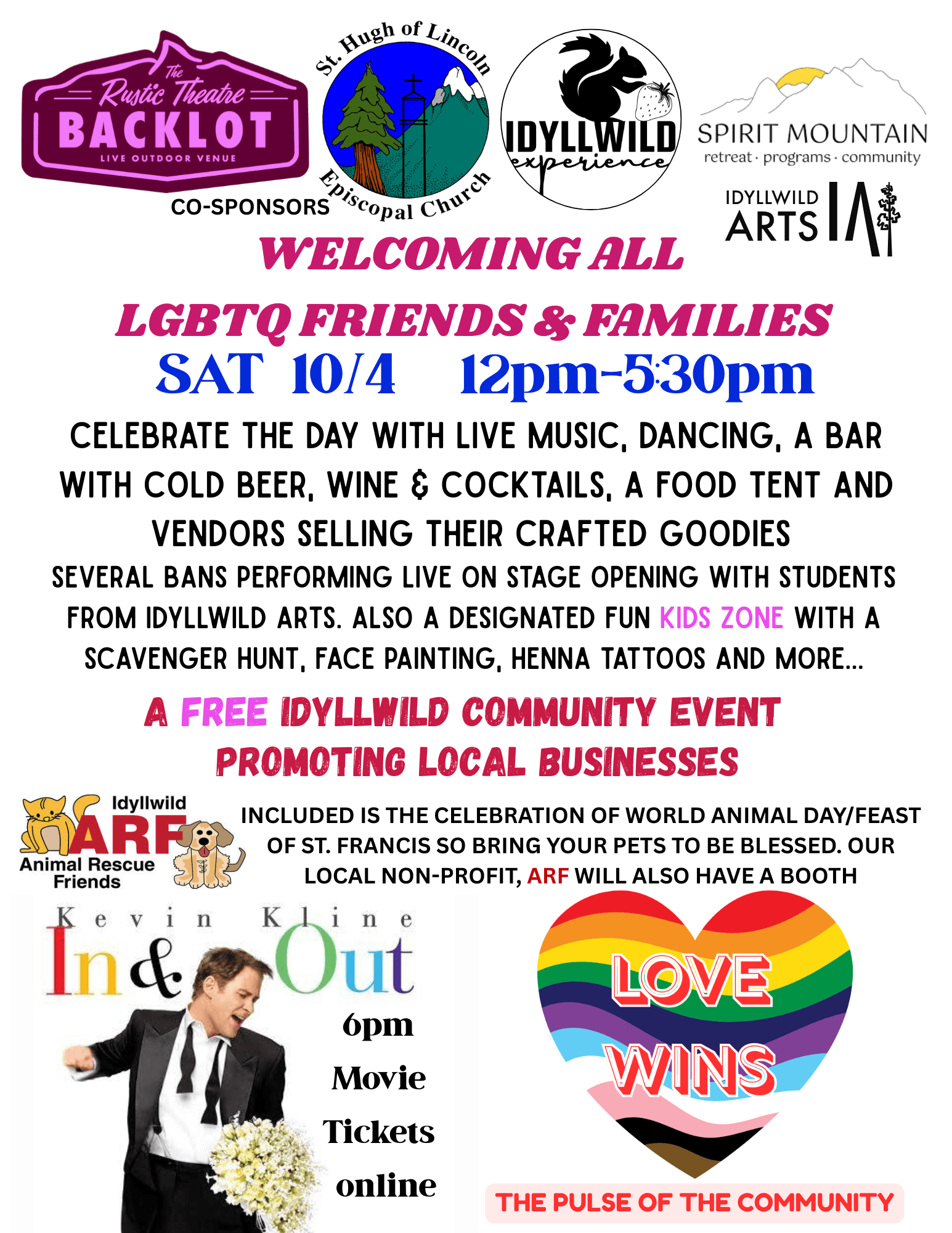 Love wins @ rustic theatre