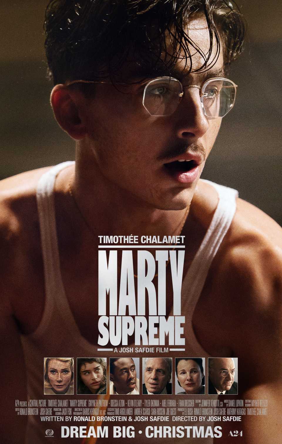 movie: MARTY SUPREME@ rustic theatre