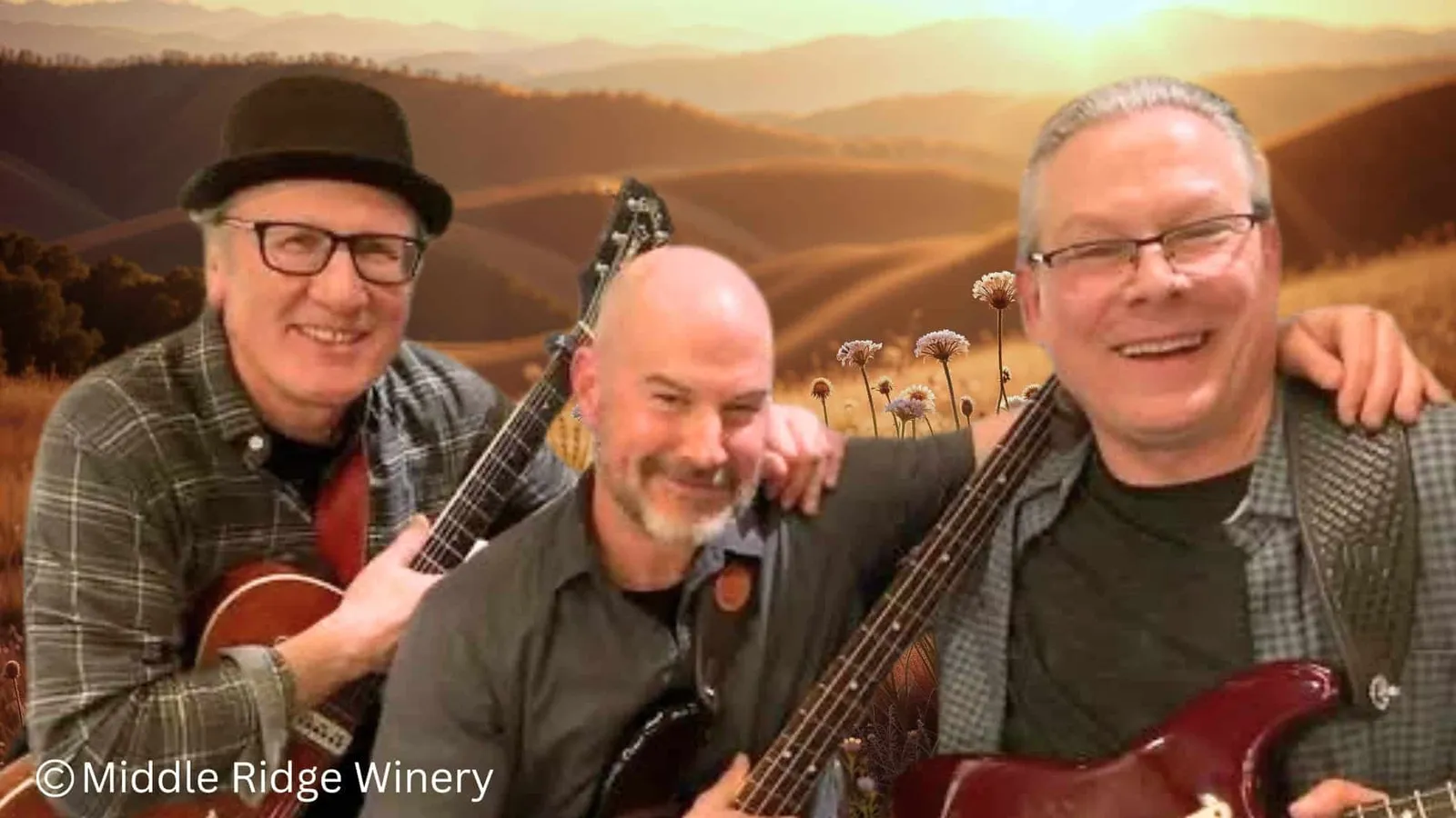 Modern Roots andrnB | In the Pocket (Miles, Scott and Jeff)@ middleridge winery