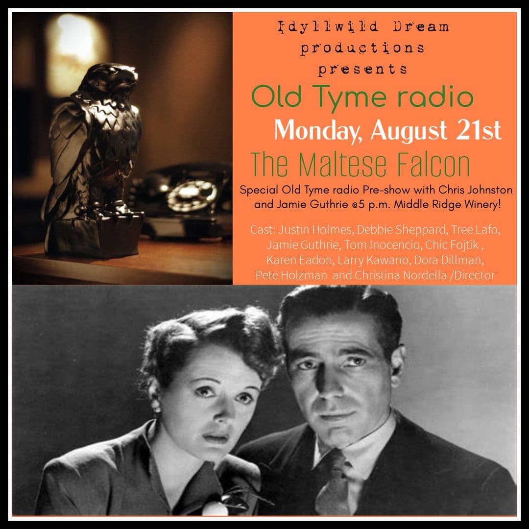 Old Time Radio@ middle Ridge winery