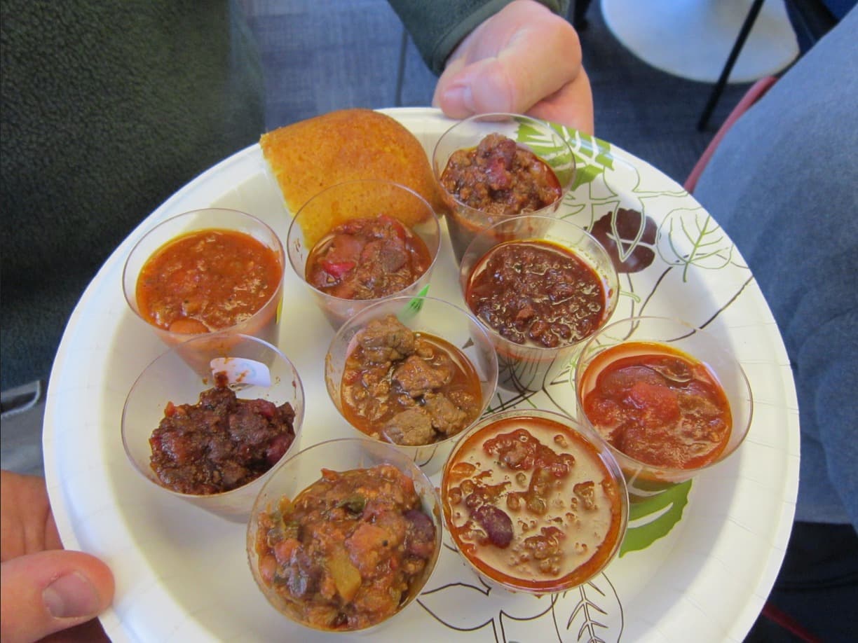 harvest potluck@ st.hughs church