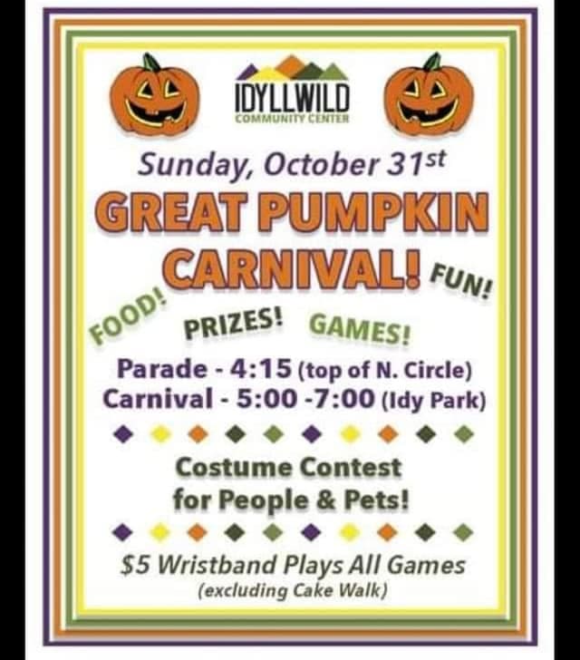 Idyllwild Halloween Parade