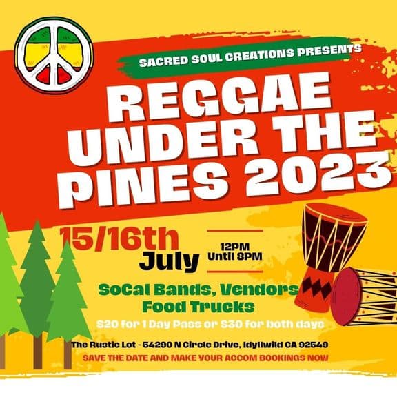 Reggae Under the pines@ Rustic Theatre