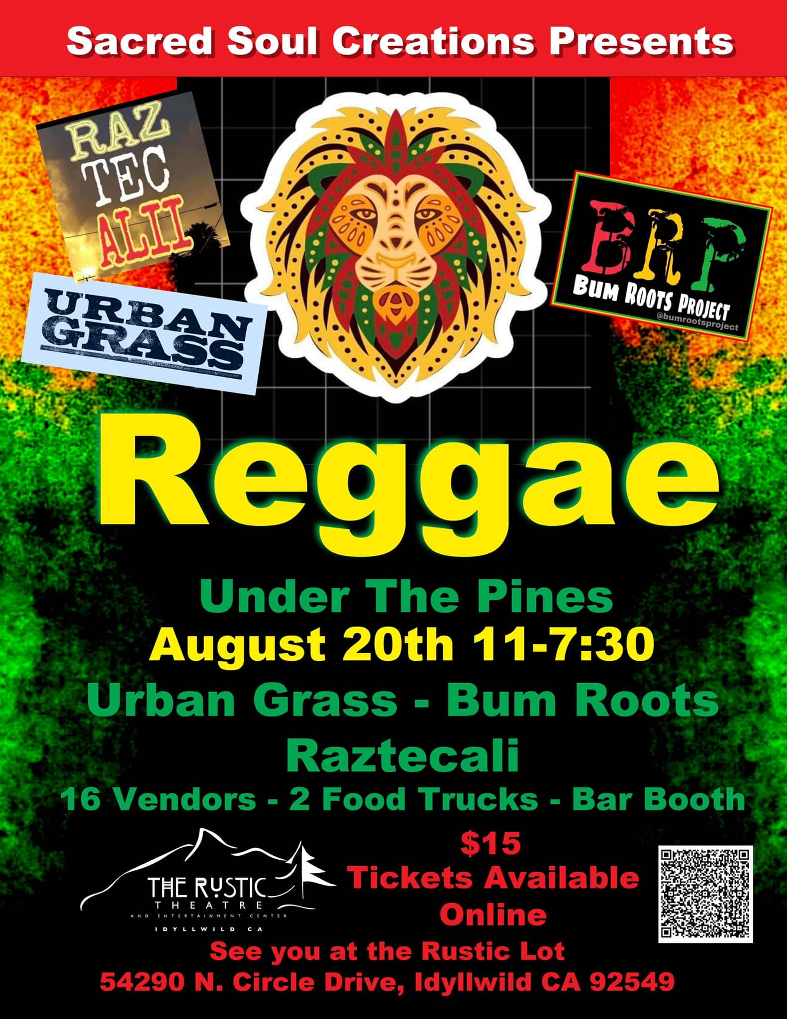 Reggae Under the Pines@RusticLot