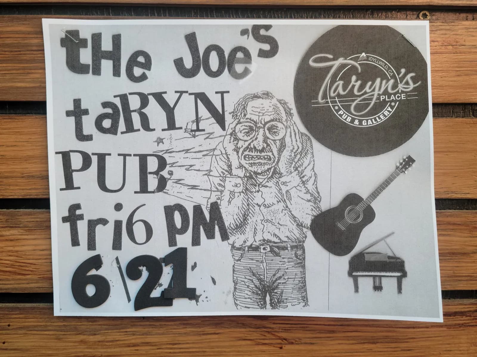 the joes@ taryn's pub