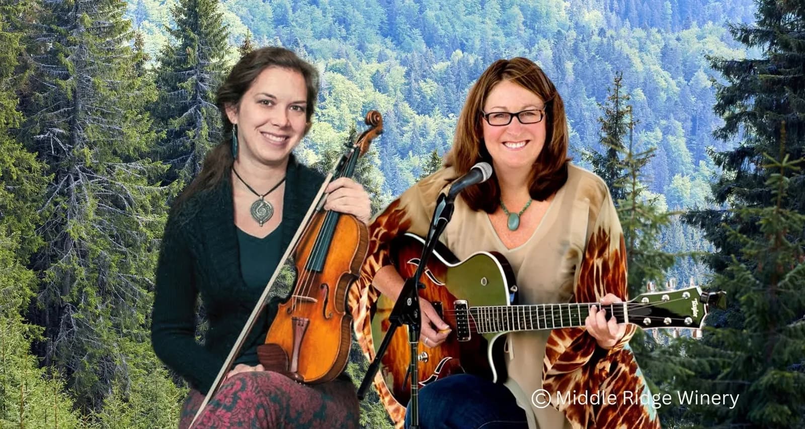 Americana | Sandii Castleberry and Lily McCabe@ middleridge winery