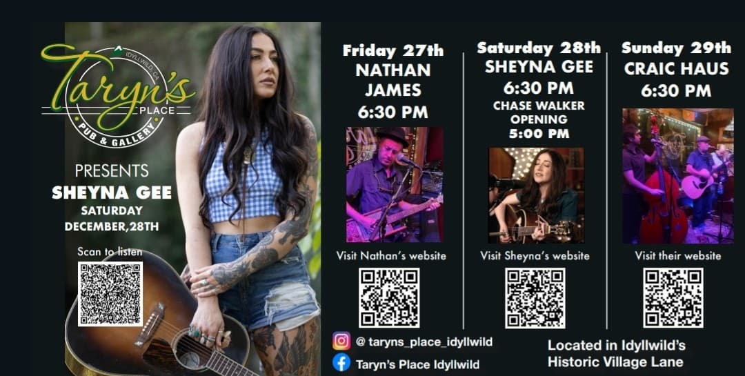 sheyna gee@ taryn's place