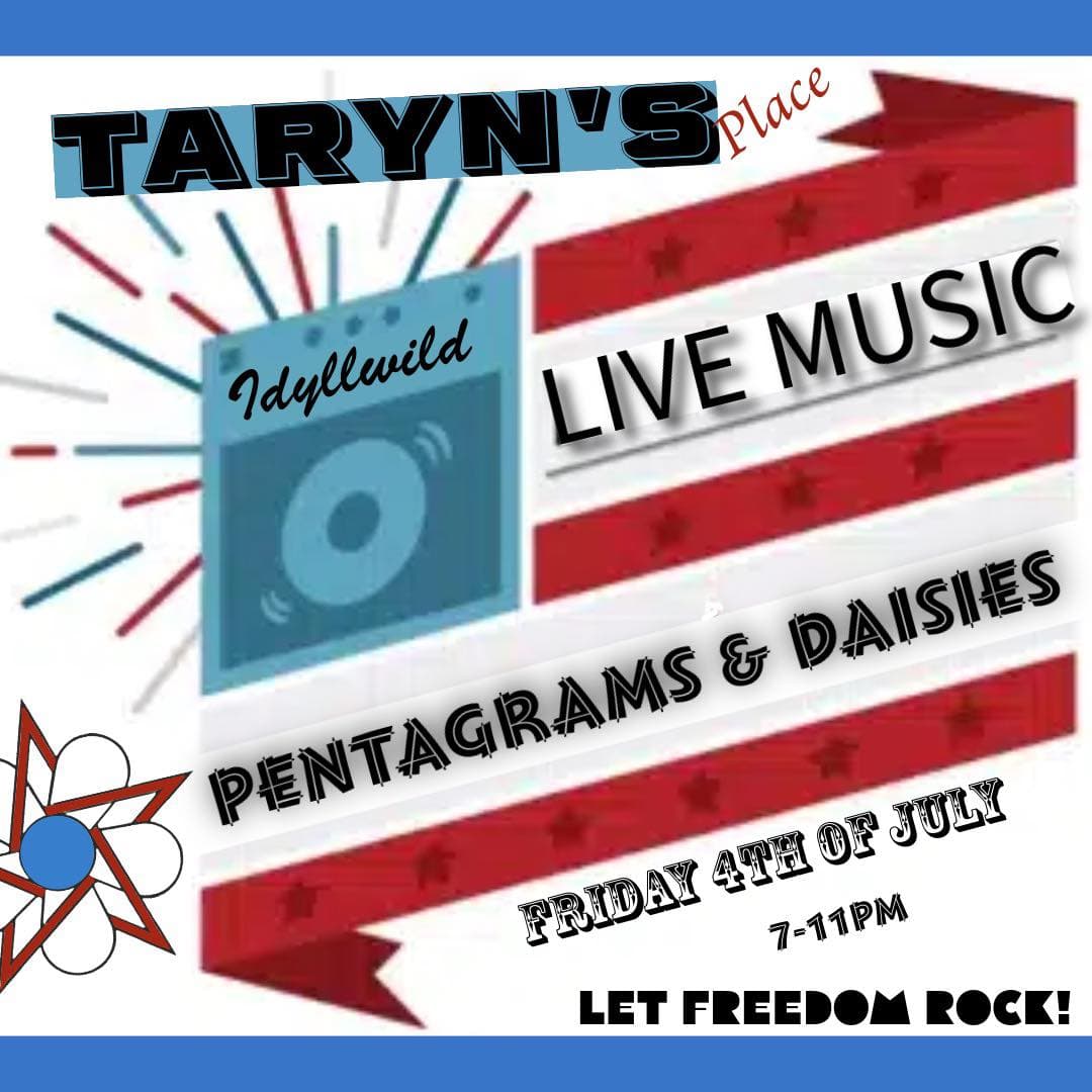 pentagrams and daisies @ taryn's place