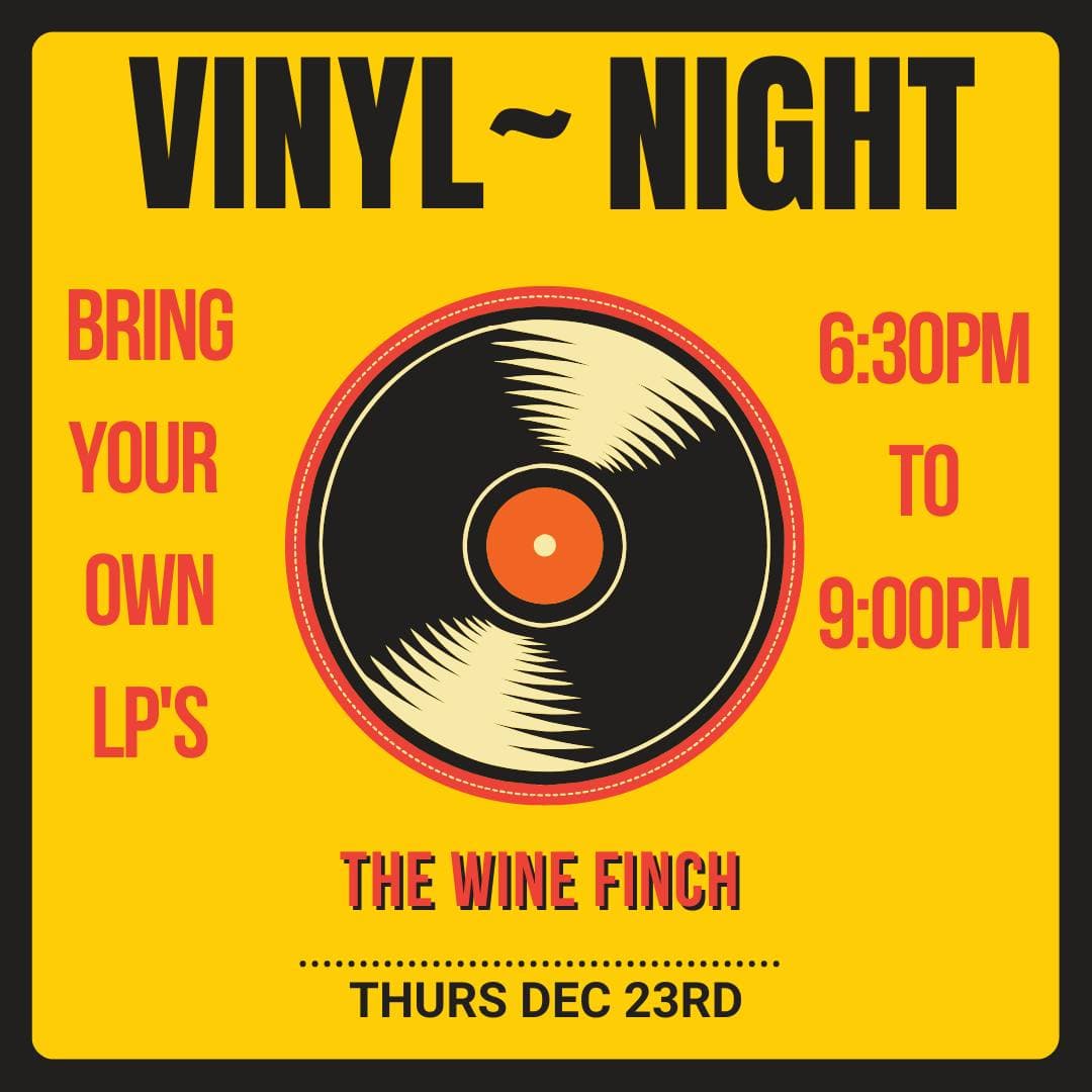 Vynl Night@The Wine Finch